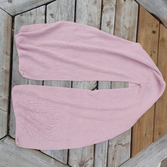 Vintage Aris Weather-shed SNOOD One Piece Hood and Scarf KNIP PINK - Picture 4 of 7